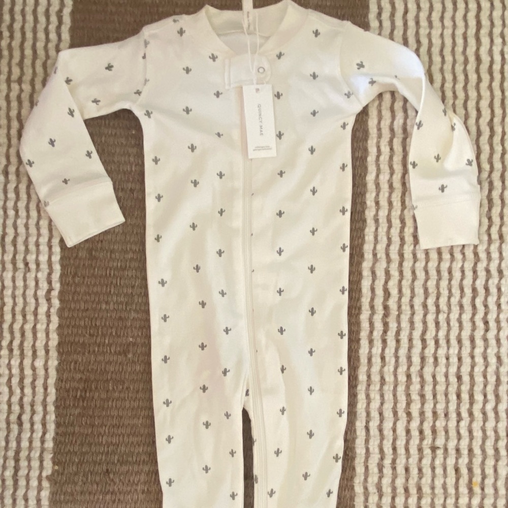 Quincy Mae Cactus Romper